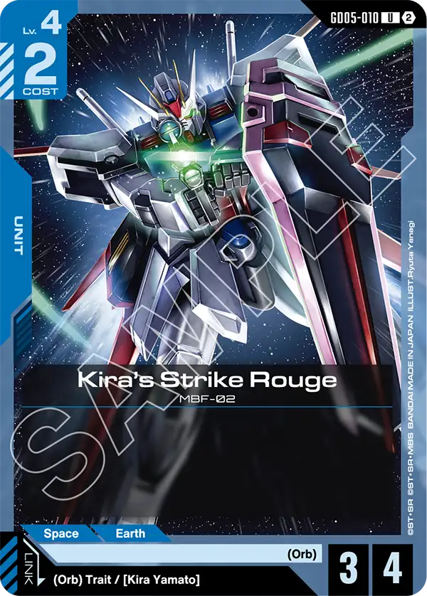 Kira's Strike Rouge GD-05: Freedom Ascension