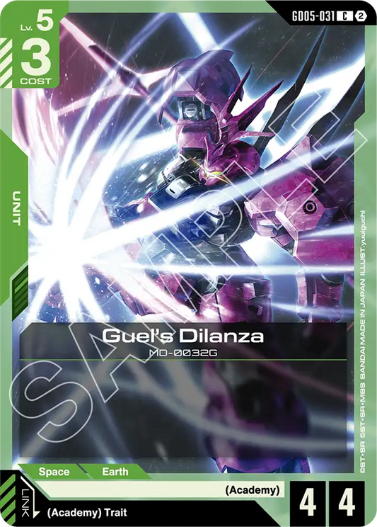Guel's Dilanza GD-05: Freedom Ascension