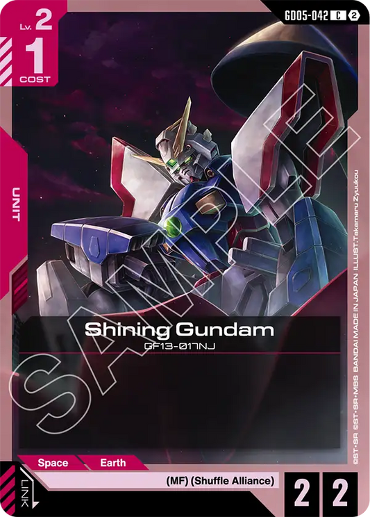 Shining Gundam GD-05: Freedom Ascension