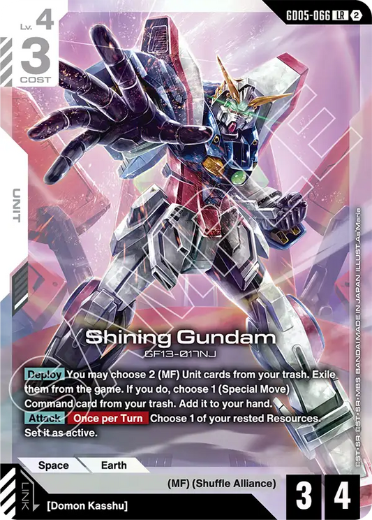 Shining Gundam GD-05: Freedom Ascension