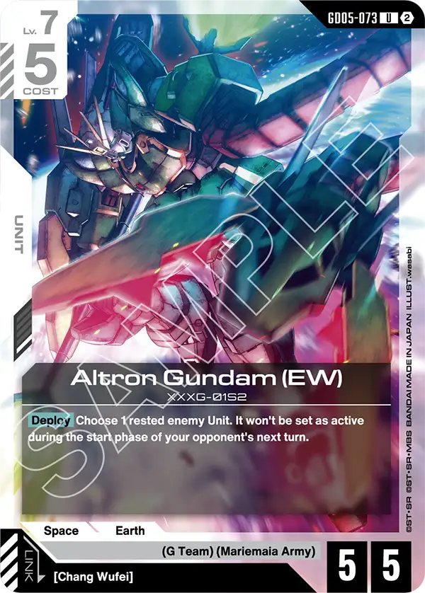 Altron Gundam (EW) GD-05: Freedom Ascension