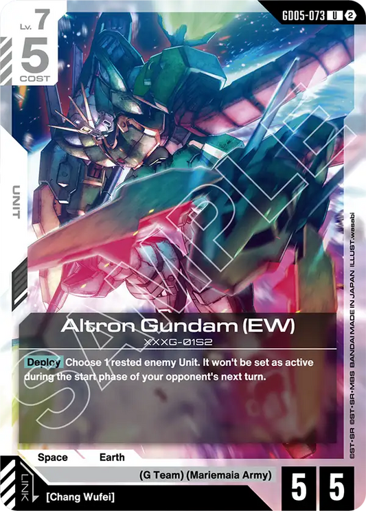 Altron Gundam (EW) GD-05: Freedom Ascension