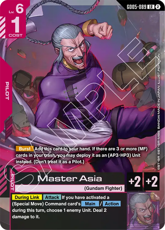 Master Asia GD-05: Freedom Ascension
