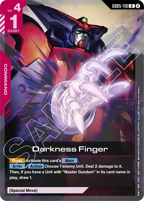Darkness Finger GD-05: Freedom Ascension