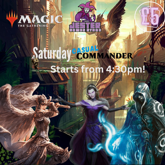 Magic the Gathering Saturday Night Casual Commander