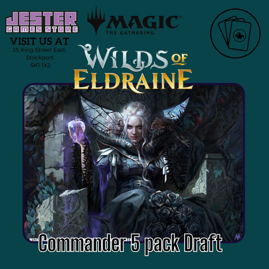 Magic: The Gathering - Wilds of Eldraine 5 pack Commander Draft