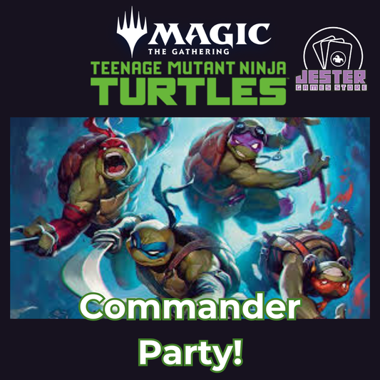 Magic the Gathering. TMNT Commander Party