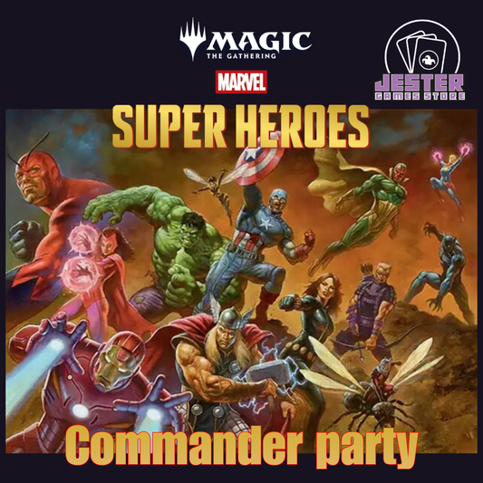Jester's Marvel Super Heroes Commander Party  - August -