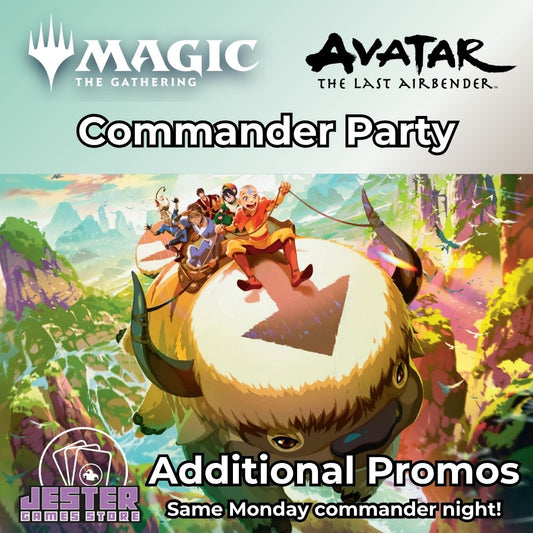 Magic: The Gathering Avatar the Last Airbender Commander Party
