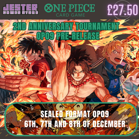 ONE PIECE CARD GAME 2nd Anniversary Tournament EMPERORS IN THE NEW WORLD