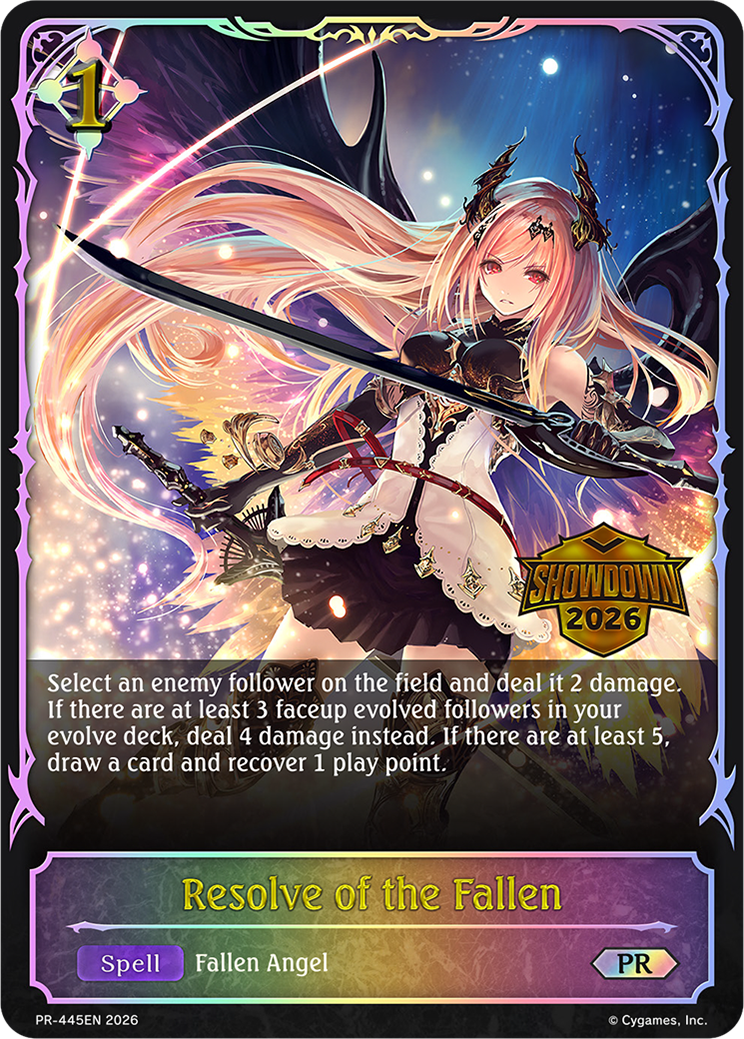 Shadowverse: Evolve Showdown Challenge 26/4