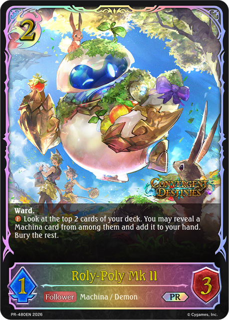 Shadowverse Evolve Convergent Destinies 8 pack Sealed Release Event