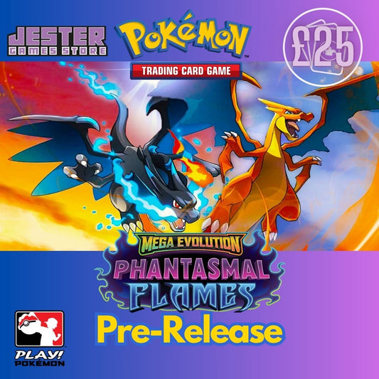 Pokémon Mega Evolution - Phantasmal Flames Pre-release Event