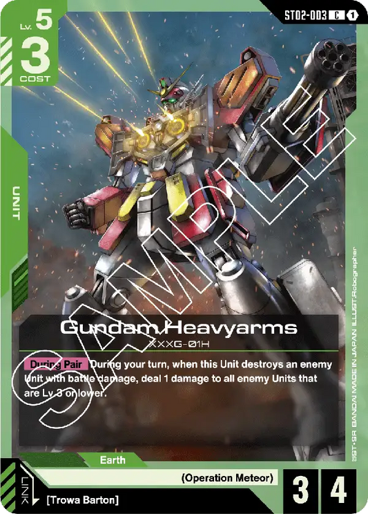 Gundam Heavyarms ST-02: Wings of Advance