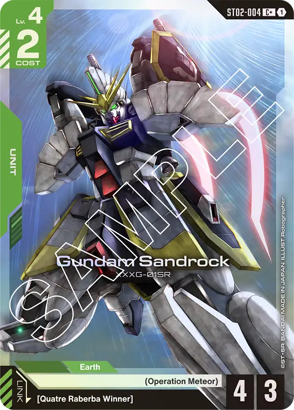 Gundam Sandrock ST-02: Wings of Advance