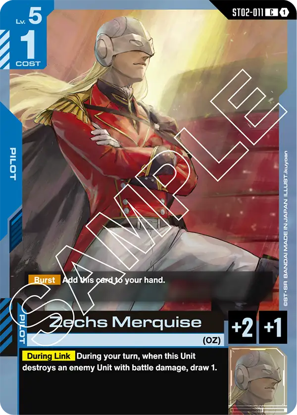 Zechs Merquise ST-02: Wings of Advance