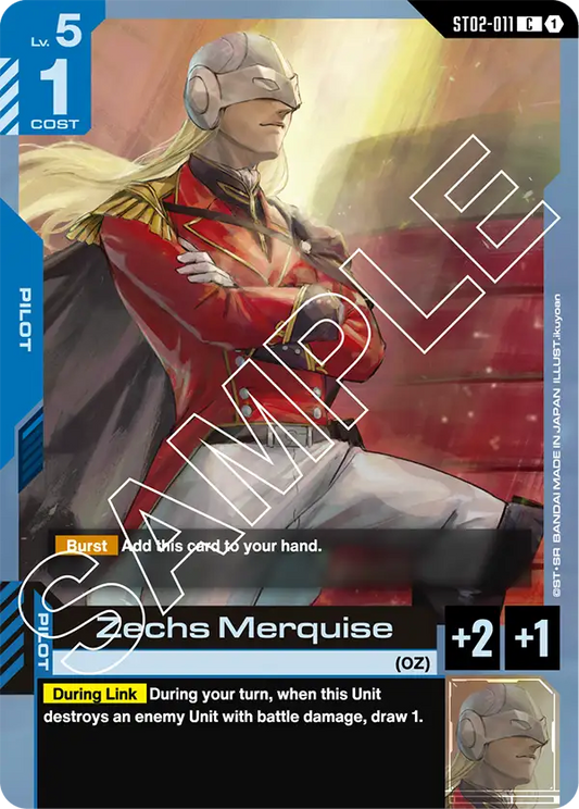 Zechs Merquise ST-02: Wings of Advance