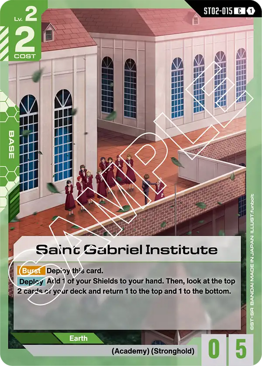 Saint Gabriel Institute ST-02: Wings of Advance