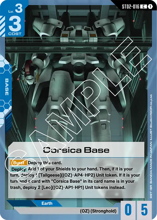 Corsica Base ST-02: Wings of Advance