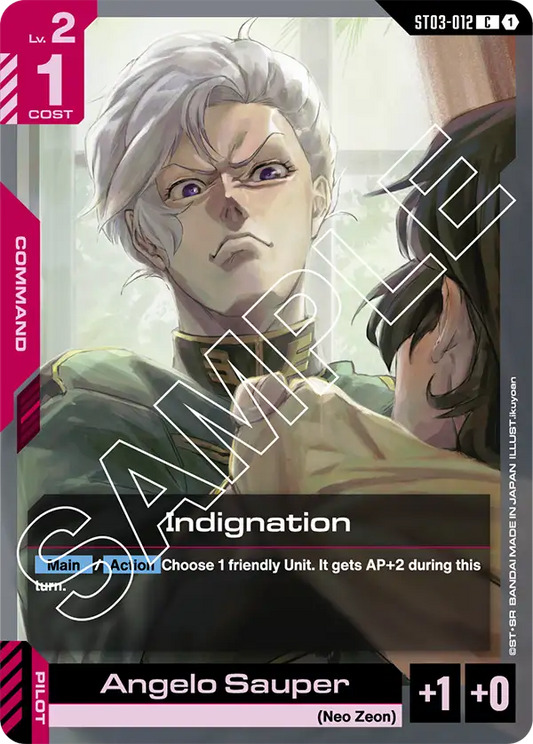 Indignation ST-03: Zeon's Rush