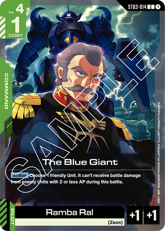 The Blue Giant ST-03: Zeon's Rush