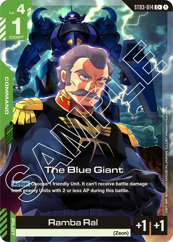 The Blue Giant ST-03: Zeon's Rush