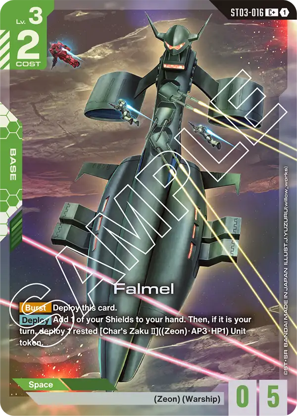Falmel ST-03: Zeon's Rush