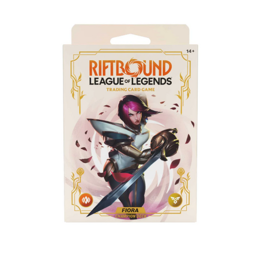 Riftbound: League of Legends Trading Card Game - Spiritforged Champion Deck - Fiora (Pre-Order)