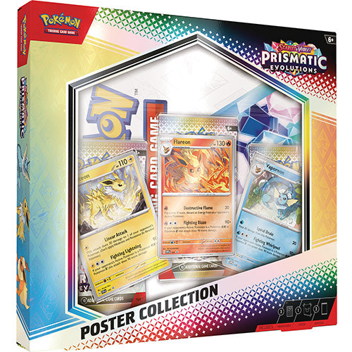 Pokémon TCG: Scarlet & Violet 8.5 - Prismatic Evolutions Poster Collection