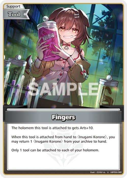 Fingers - hBP06: Ayakashi Vermillion