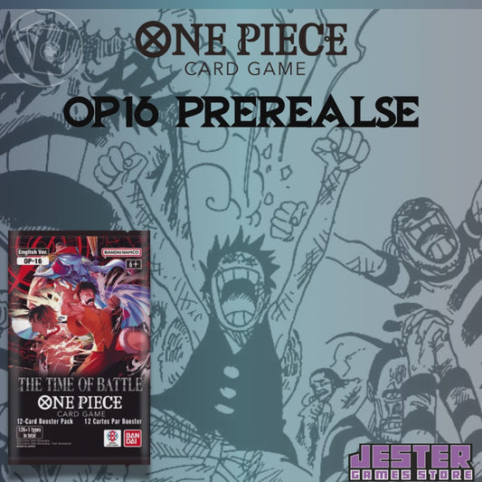 One Piece TCG: OP16 Pre-Release Event - Saturday 6th June