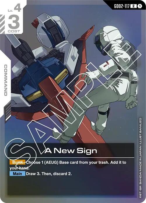 A New Sign GD-02: Dual Impact