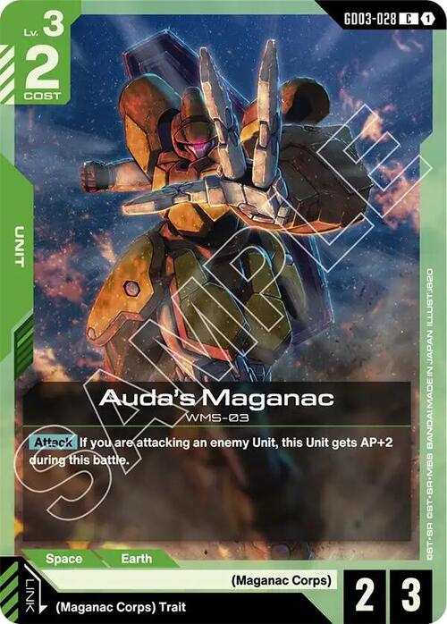 Auda's Maganac GD-03: Steel Requiem