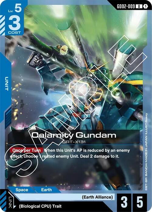 Calamity Gundam GD-02: Dual Impact