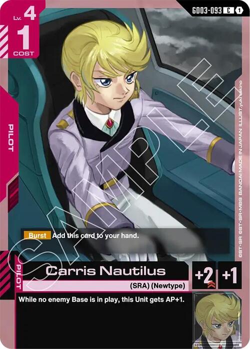 Carris Nautilus GD-03: Steel Requiem
