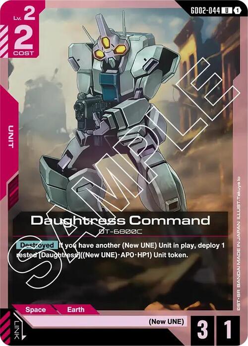 Daughtress Command GD-02: Dual Impact