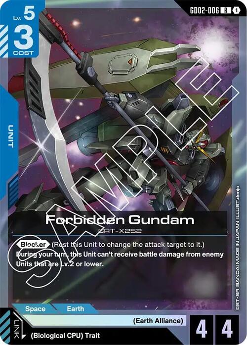 Forbidden Gundam GD-02: Dual Impact