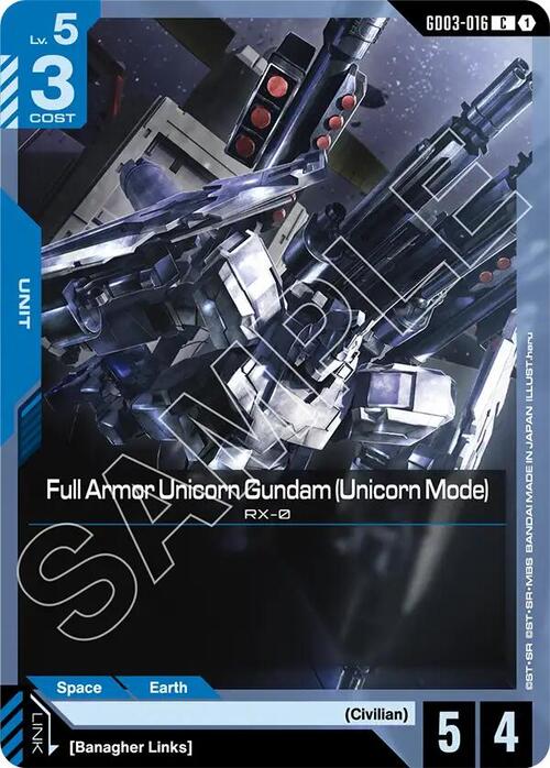 Full Armor Unicorn Gundam (Unicorn Mode) GD-03: Steel Requiem