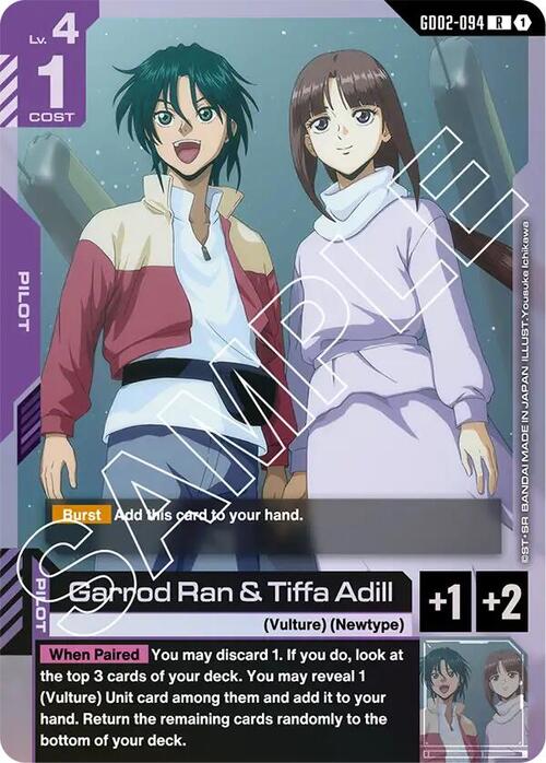 Garrod Ran & Tiffa Adill GD-02: Dual Impact