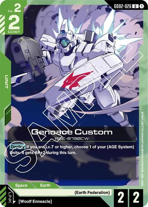 Genoace Custom GD-02: Dual Impact
