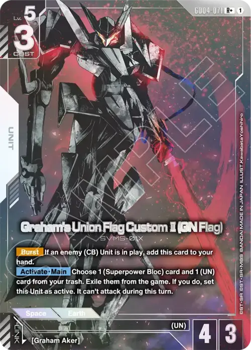 Graham's Union Flag Custom II (GN Flag) GD-04: Phantom Aria