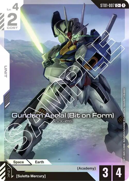 Gundam Aerial (Bit on Form) ST-01: Heroic Beginnings