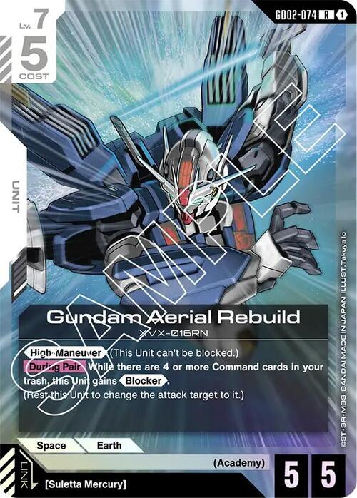 Gundam Aerial Rebuild GD-02: Dual Impact