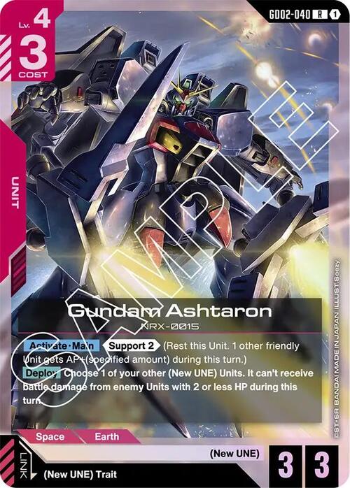 Gundam Ashtaron GD-02: Dual Impact