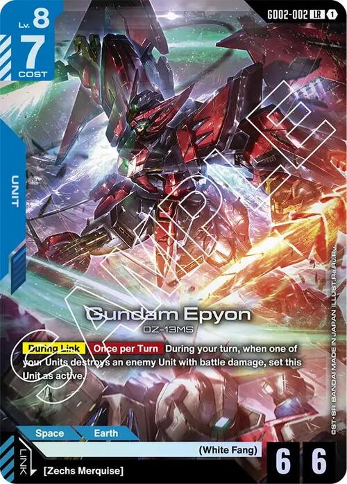 Gundam Epyon GD-02: Dual Impact