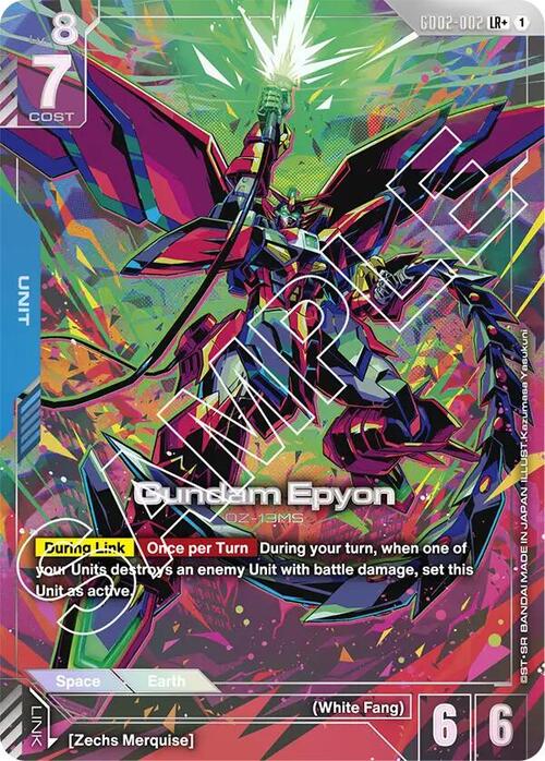 Gundam Epyon GD-02: Dual Impact