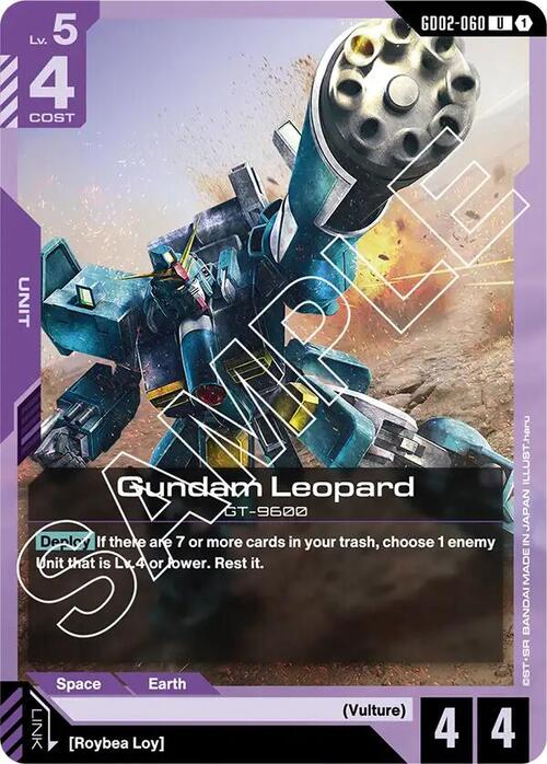 Gundam Leopard GD-02: Dual Impact