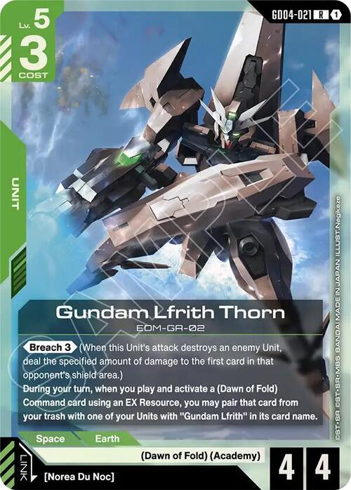 Gundam Lfrith Thorn GD-04: Phantom Aria