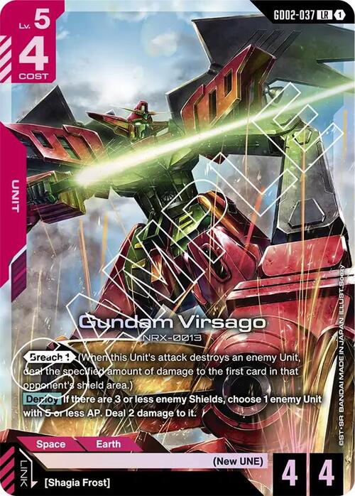 Gundam Virsago GD-02: Dual Impact