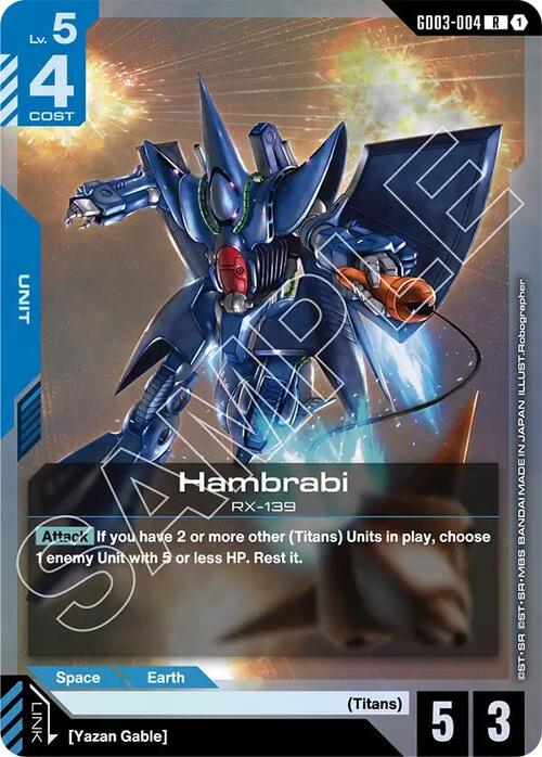 Hambrabi GD-03: Steel Requiem
